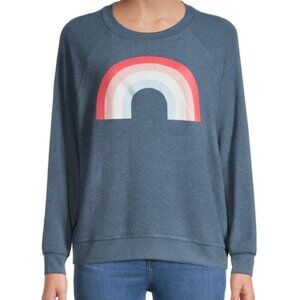 New Wildfox Freedom Rainbow Sail Pullover Sweater NWT Small